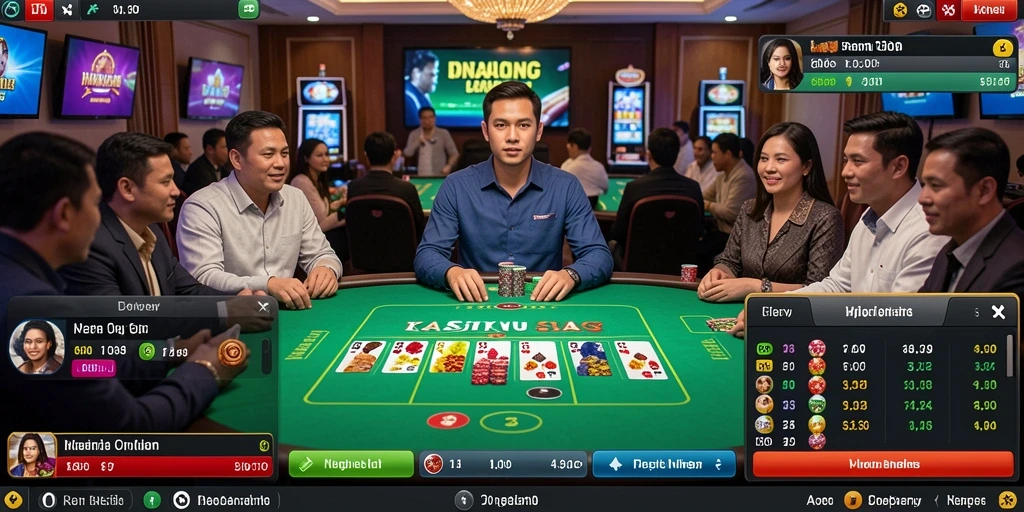 Pengalaman kasino live yang mendebarkan dari 11TBET.