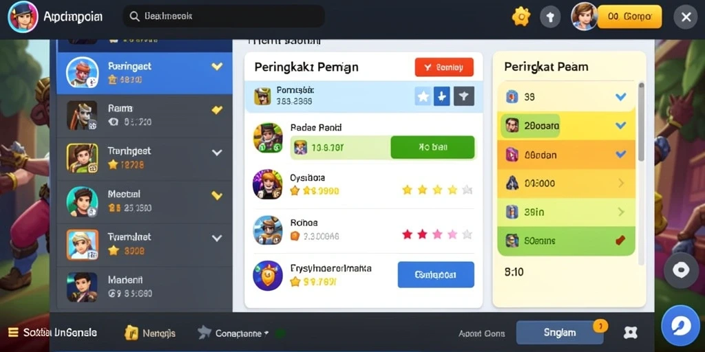 Pengalaman bermain yang mendebarkan dengan grafis yang halus.