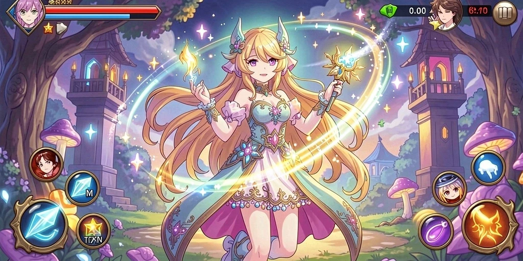 Visual grafis berkualitas tinggi dari dalam game.