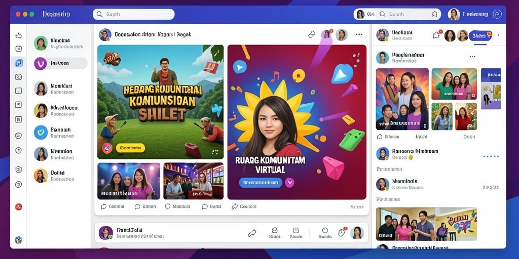 Tampilan antarmuka yang user-friendly dan mudah dinavigasi.